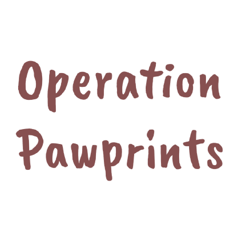 Operation pawprints logo